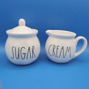 Rae Dunn Artisan Collection by Magenta Sugar and Creamer set